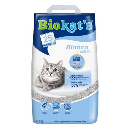 GIMCAT BIOKATS BIANCO CLASSIC 5 KG