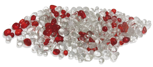 CR PESEK ZA AKV. CRYSTAL SAND WHITE/RED 400 G