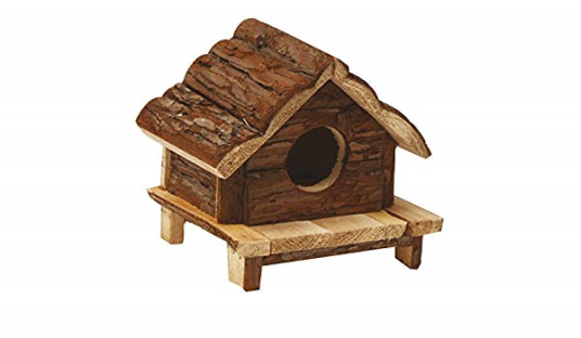 D. CR WOOD HOUSE LOVE HUT 15.5X15X15.5 cm