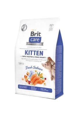 Brit Care Cat Grain-Free Kitten Gentle Digestion & Strong Imunity 0,4 kg  (za nežno prebavo, močno odpornost mladih mačk)