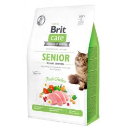 Brit Care Cat Grain-Free Senior Weight Control, 2 kg (za starejše mačke, za uravnavanje teže)