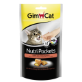 GIMCAT NUTRI POCKETS LOSOS + OMEGA 3&6 60 g