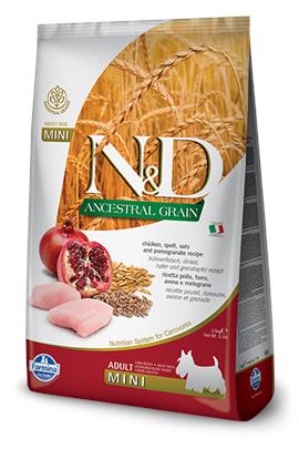 N&D AG Dog Chicken&Pomegranate Adult Mini