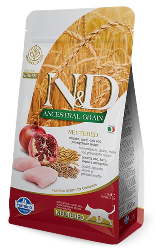 N&D AG Neutered Chicken&Pomegranate 