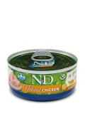 N&D Can Cat Natural Chicken 70g (30)