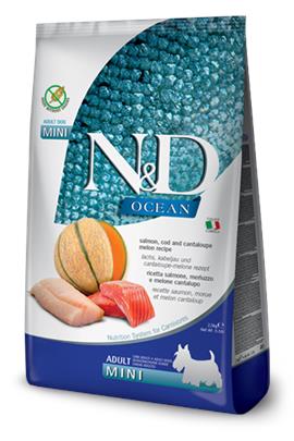 N&D Ocean Dog Salmon,Cod&Cantaloupe Melon Mini