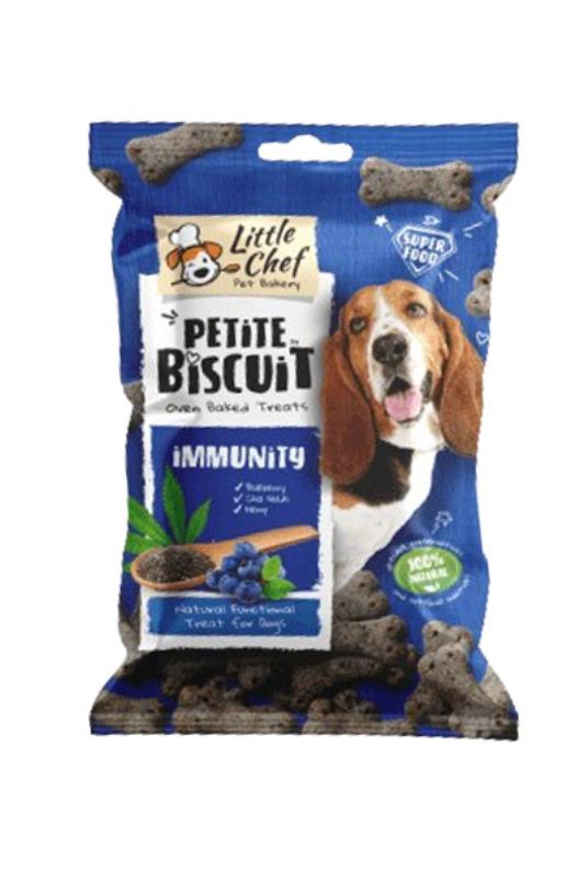 PetKingdom Petit Biscuit Immunity 150g (borovnice, chia, konoplja)