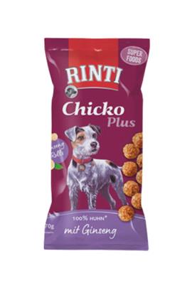 RINTI Chicko Plus, Piscanec+Gingseng rolice 70g (16)
