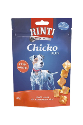 RINTI Chicko Plus, hrustijavi piščančji trakovi s sirom 80g (12)