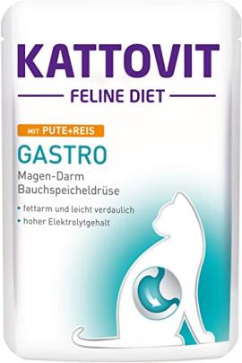 RINTI Kattovit pouch Gastro Turkey+Reis (puran+riž) 85g (24)