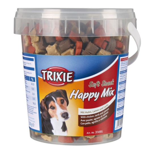 TRIXIE MEHKI PRIBOLJŠKI ZA PSE HAPPY MIX 500 g