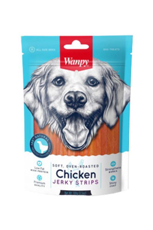 Wanpy Dog Chicken Chips 100g